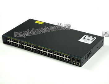 Cisco WS-C2960 + 48PST-L สวิตช์ Ethernet SFP PLUS 2 1000BASE-T LAN Base 370 วัตต์ POE KAJ