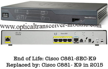 พอร์ต LAN 4 พอร์ต Cisco 800 Series Router รับรอง CE CISCO881 / K9
