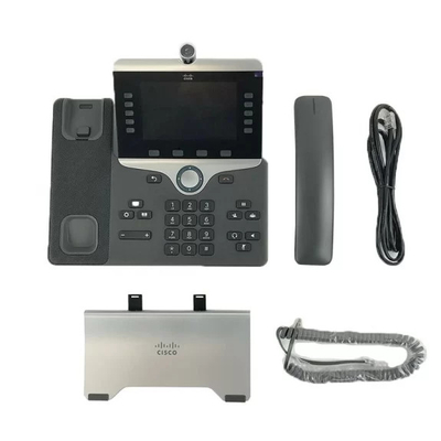 CP-8865-K9 ระบบปฏิบัติการ Cisco Unified Communications ระบบโทรศัพท์พร้อมแจ็คหูฟังและการทำงานร่วมกัน H.323