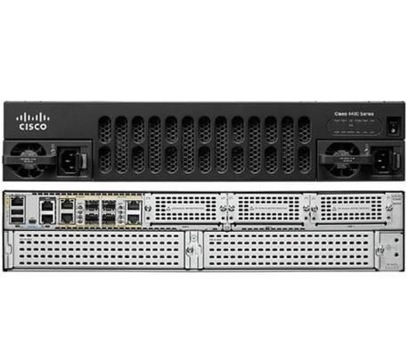 ISR4451-X-V/K9 - Cisco Router 4000 Series, Cisco ISR 4451 UC Bundle. PVDM4-64. UC Lic.CUBE25