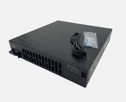 ISR4351-V/K9 200Mbps-400Mbps ระบบผ่าน 3 WAN/LAN port 3 SFP port Multi-Core CPU 2 สล็อตโหลดบริการ