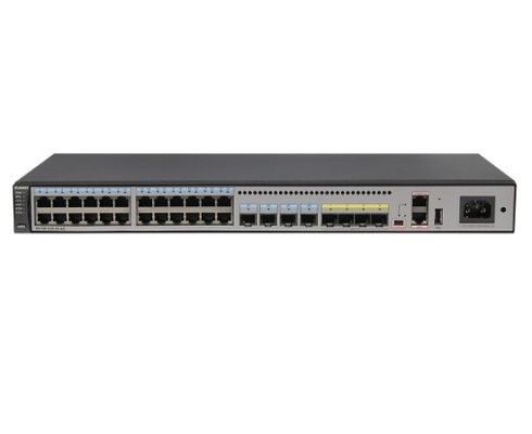S5720-32X-EI-AC Huawei S5720 Series Switch 24 Ethernet 10/100/1000 Port 4 กิ๊ก SFP 4 10 กิ๊ก SFP+ AC 110/220V