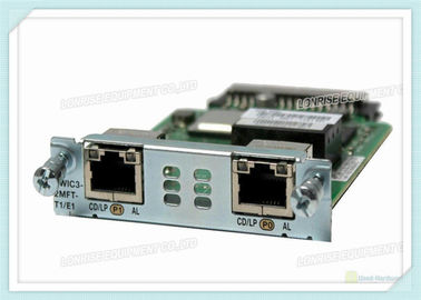 VWIC3-2MFT-T1 / E1 การ์ดเชื่อมต่อ Wi-Fi 2 พอร์ต Cisco SPA Card WAN T1 / E1