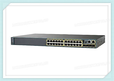 สวิตช์เครือข่าย Cisco Ethernet เครือข่ายสวิตช์ CatalystWS-C2960X-24TD-L 2960-X 24 GigE
