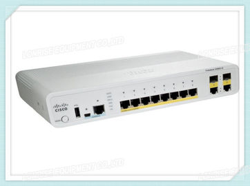 Cisco Switch WS-C2960C-8PC-L สวิตช์เครือข่ายอีเธอร์เน็ต 8 FE PoE 2 x Dual Uplink Lan Base