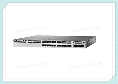 สวิตช์ของ Cisco WS-C3850-16XS-E Catalyst 3850 16-Port SFP + 350 W สวิตช์เครือข่ายแหล่งจ่ายไฟ