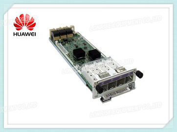 ES5D000X4S01 Huawei 4 พอร์ต 10 GE SFP การ์ดเชื่อมต่อออปติคัลด้านหน้าพร้อมการ์ด ES5D00ETPB00