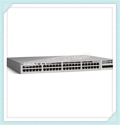 สวิตช์เครือข่าย 48 Port PoE Layer 3 ของ Cisco ดั้งเดิมใหม่ C9200-48P-A ที่มีประสิทธิภาพสูง