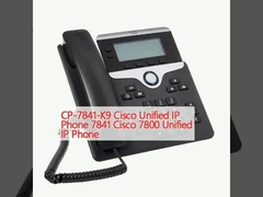 CP-7841-K9 โทรศัพท์ IP สหภาพ Cisco 7841 โทรศัพท์ IP สหภาพ Cisco 7800