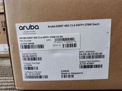 JL727A 	 สวิตช์ Aruba 6200F 48G Class4 PoE 4SFP+ 370W