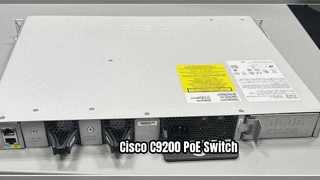 ภาพรวมสวิตช์ PoE ของ Cisco C9200 24 พอร์ต