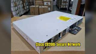 สวิตช์ Cisco C9200L: ระบบเครือข่ายธุรกิจที่ปลอดภัย