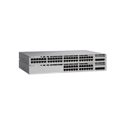 C9200L - 24T - 4X - E Cisco Switch Catalyst 9200 24 พอร์ต 4 X 10G Uplink Switch สิ่งจำเป็นสำหรับเครือข่าย