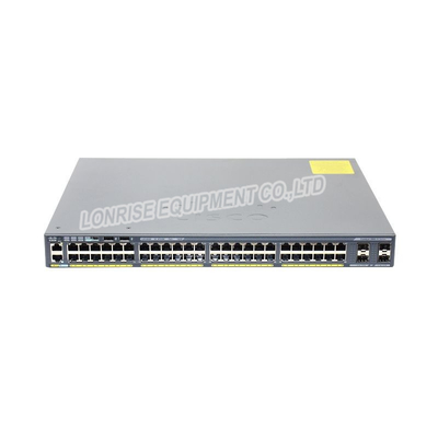 สวิตช์เครือข่าย Dram Optical Ethernet WS-C2960X-48FPS-L Catalyst 2960-X