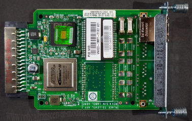 1 PORT T1 / E1 MULTIFLEX TRUNK โมดูลเราเตอร์ของ Cisco ที่กำหนดเอง VWIC3-1MFT-T1E1
