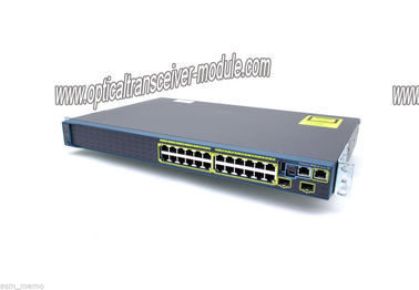 สวิตช์ Cisco Gigabit Switch WS-C2960S-24TS-S ตัวเร่งปฏิกิริยา 2960 วินาที 24 Gige, 2 X SFP Lan Lite