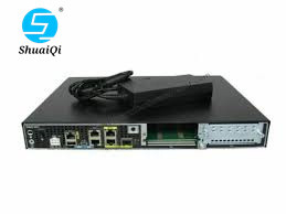 Cisco ISR4321 / K9 4G DRAM ฐาน IP 50Mbps-100Mbps ปริมาณงานระบบ 2 พอร์ต WAN / LAN