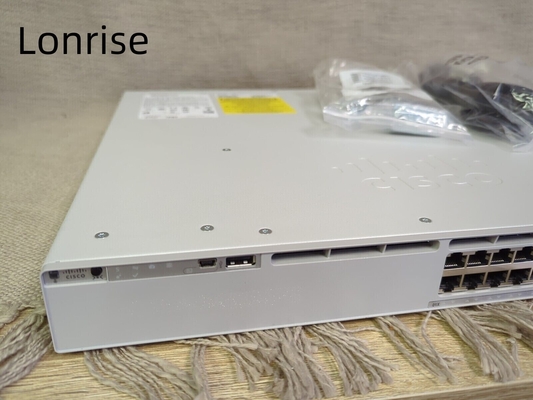 C9300L-24T-4X-E ​​- Cisco Catalyst 9300L Switches 24-Port Fixed Uplink Data Only 4X10G Uplinks Network Essentials