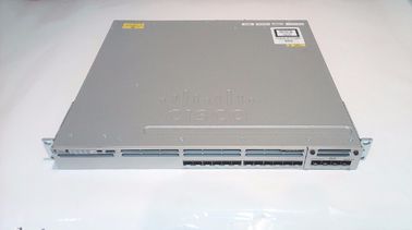 สวิตช์ Cisco WS-C3850-12S-SCatalyst 3850 ซีรีส์ 12 SFP Port Switch IP Base เป็นสวิตช์ระดับธุรกิจรุ่นใหม่ที่สามารถสต็อปเป้ได้ ซึ่งมีสวิตช์ 12 SFP อยู่ใน IP base feature set