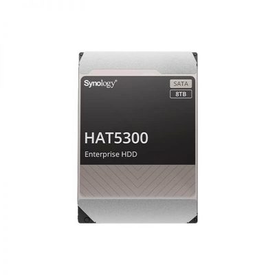 Synology HAT5300-8T 8TB 3.5&quot; 6Gbps 7.2K RPM 512E Enterprise SATA Hard Disk สําหรับระบบ NAS ของ Synology