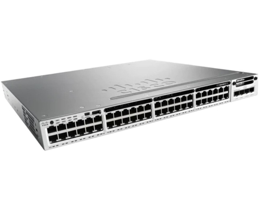 WS-C3650-48FS-Sสวิตช์เครือข่าย Cisco ทางนอกที่มี 24 ท่าสําหรับเครือข่ายที่มีประสิทธิภาพสูง