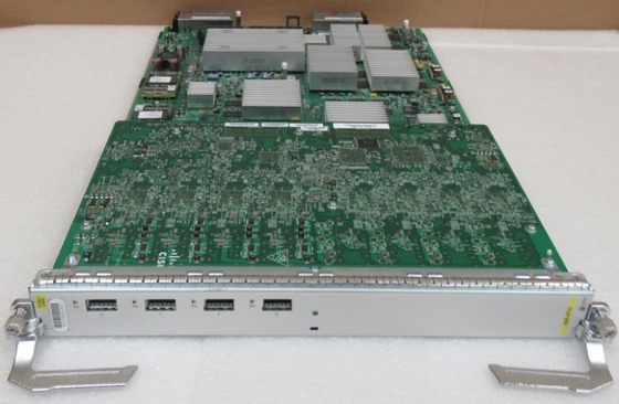 A9K-4T-E Cisco ASR 9000 Series High Queue Line Card 4-Port 10GE การ์ดสายขยายต้องการ XFPs