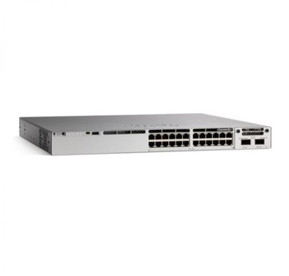 C9300-24T-A Cisco Catalyst 9300 ข้อมูล 24 ท่าทางเท่านั้น Network Advantage สวิตช์ Cisco 9300