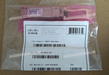 Cisco QSFP-40G-SR4 40GBASE โมดูล QSFP 4 เลนส 850 มม. MMF 10-2672-02