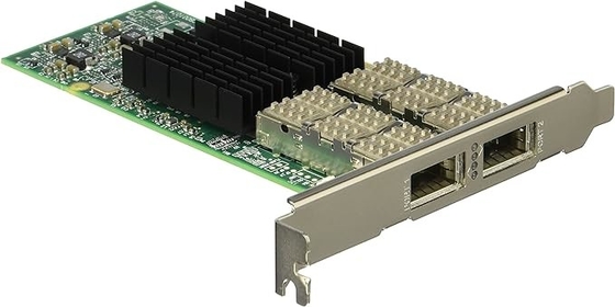 MCX456A Mellanox Connectx-4 Vpi Network Adapter PCI Express 3.0 X16 100 กิ๊กบิต เอเธอร์เน็ต