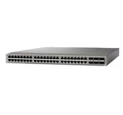 N9K-C93108TC-FX Cisco Nexus 9000 Series Switch Nexus 9300 ด้วย 48p 10G BASE-T และ 6p 40G/100G QSFP28, MACsec
