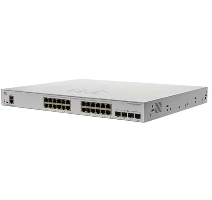 C1000-24T-4X-L สวิตช์ Cisco Catalyst 1000 Series พอร์ตอีเธอร์เน็ต 24x 10/100/1000 4x 10G SFP Uplinks