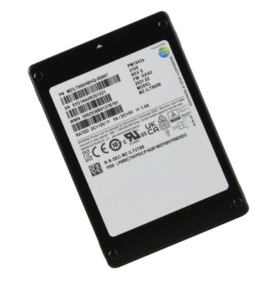 MZILT1T9HBJR-00007 Samsung PM1643A MZILT1T9HBJR-00007 SSD 1.92TB SAS 12Gb/s สภาพใหม่