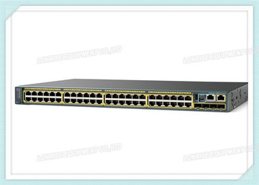 สวิตช์ Cisco WS-C2960S-48LPS-L 48 Port Poe Gigabit Ethernet Switch สวิตช์เครือข่าย Cisco เปิดให้บริการ 48 Power over Ethernet (PoE) Ethernet 10/100/1000 port พร้อมปั๊มไฟ PoE 370W
