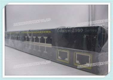 WS-2960-24TT-L สวิตช์เครือข่ายอีเธอร์เน็ตของ Cisco 2 X 10/100/1000 TX Uplinks