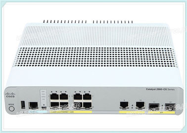 WS-C2960CX-8PC-L สวิตช์เครือข่ายอีเธอร์เน็ตของ Cisco Cisco Catalyst 2960-CX 8 พอร์ต PoE, LAN Base