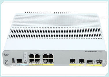 WS-C2960CX-8PC-L Cisco Ethernet Network Switch Cisco Catalyst 2960-CX 8 Port PoE LAN Base อุปกรณ์ 8 Gigabit Ethernet POE+ port พร้อม 2 x 1 Gigabit ทองแดงและ 2 x 1 Gigabit SFP uplinks