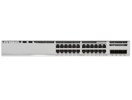 C9200-24T-E Catalyst 9200 สวิตช์ข้อมูล 24 พอร์ต Network Essentials แบบติดตั้งในแร็ค 1RU