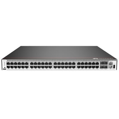 CE5882-48T4S, สวิตช์ Huawei CE5800, 48xGE RJ45/4x10GE SFP+/ไม่มีพัดลมและ PSU