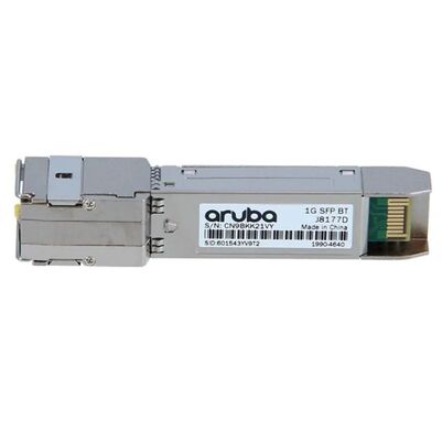 J8177D, เครื่องรับส่งสัญญาณ Aruba 1G SFP, RJ45, 100 ม., Cat5e