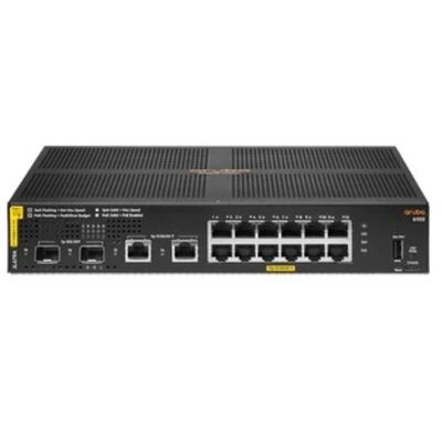 JL679A, สวิตช์อารูบา 6100, 12xGE PoE/2xSFP+/139W PoE