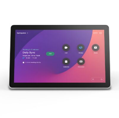 CS-TS-T10-L-K9 เครื่องนำทางแบบตั้งโต๊ะที่ขับเคลื่อนด้วย PoE ขนาด 10.1 นิ้วสำหรับการทำงานร่วมกันของ Cisco WebexCS-TS-T10-L-K9