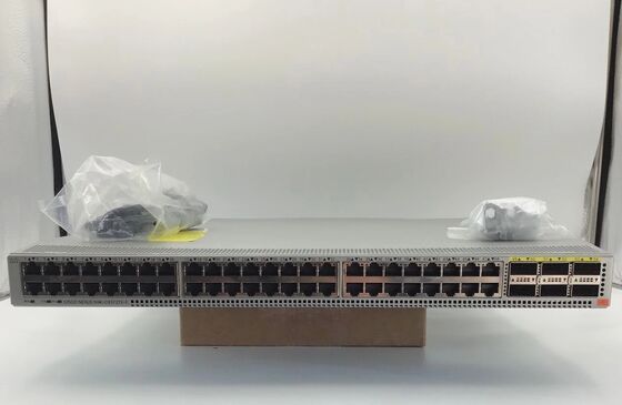 สวิตช์ Cisco Nexus 9300 N9K-C9372TX-E พร้อมพอร์ตฐาน 48x10G Base-T, 6x40G QSFP + และ 1.44Tbps