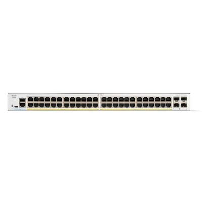 C1300-48P-4X, สวิตช์ Cisco Catalyst 1300, 48x PoE+/370W, 4x 10G SFP+, ติดตั้งบนชั้นวางได้