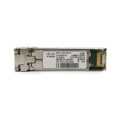 SFP-10G-SR-S, ตัวรับส่งสัญญาณ Cisco SFP+, 10Gbps/850nm/300m