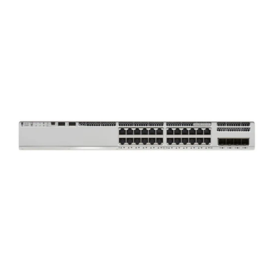 Cisco Catalyst C9200-24P-A 24-Port PoE+ Access Switch, Modular Uplinks, Network Advantage