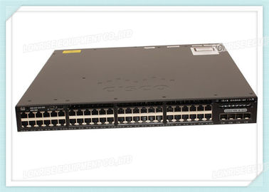 สวิตช์ไฟเบอร์ออปติกของ Cisco WS-C3650-48TS-L 48 พอร์ต 4 x1G Uplink LAN