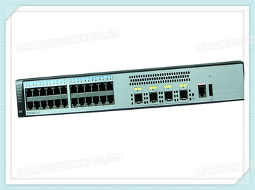S5720-28X-LI-DC Ethernet สวิตช์เครือข่าย Huawei 28x10 / 100/1000 พอร์ต 4x10 Gig SFP +