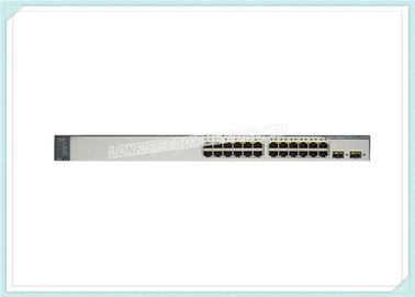 สวิตช์ Catalyst ของ Cisco สวิตช์ WS-C3750V2-24TS-S เลเยอร์ 3 - พอร์ตอีเธอร์เน็ต 24 x 10/100 - ฐาน IP