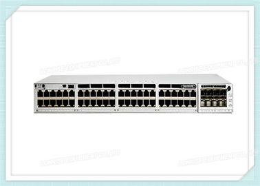 Cisco Switch Catalyst 9300 C9300-48P-A เครือข่ายอีเธอร์เน็ตสวิตช์ 48 พอร์ต PoE +