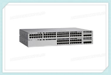 สวิตช์เครือข่าย Cisco Ethernet C9200-48T-E 48 พอร์ตตัวเลือก Data Modular Uplink